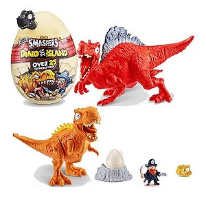 Smashers Ovo Dino Ilha Dos Dinossauros Grande - Blanc Toys - Felicidade em  brinquedos