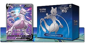 COLEÇÃO TREINADOR AVANÇADO - POKÉMON GO - MEWTWO-V - RGR Distribuidora