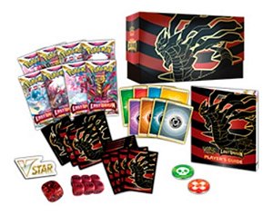 Box Pokémon Treinador Avançado Espada Escudo Origem Perdida 90 Cartas