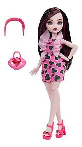 Boneca de Papel com vestidos Monster High - Draculaura - Brinquedos de Papel