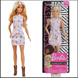 Boneca Barbie Fashionistas 99 Roupas E Acessorios Loira - Alfabay - Cubo  Mágico - Quebra Cabeças - A loja de Profissionais e Colecionadores!