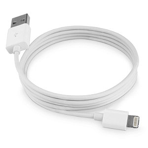 Cabo Lightning para USB 8 Pinos - Para iPhone 5/iPod Touch 5/Nano 7/iPad 4/iPad Mini - 1,8 metros