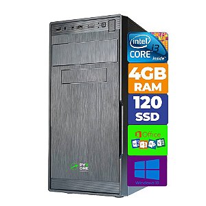 Computador Desktop Intel Core i3 4GB RAM SSD 120GB (Pyx One)