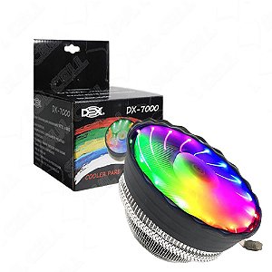 Cooler DEX RGB 1150/1155/1156 15 Leds DX-7000