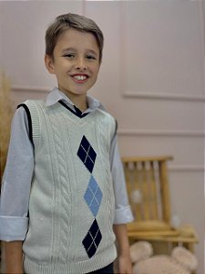 COLETE INFANTIL TRICOT VITOR REF 1066