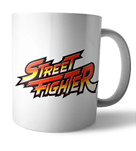 Caneca Street Fighter 8 bit