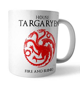 Caneca House Targaryen GOT