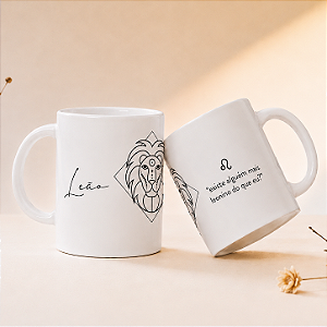 Caneca Signo Leão