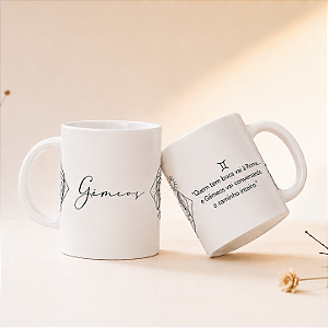 Caneca Signo Gêmeos