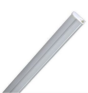 Lâmpada LED Tubular T5 6w - 30cm c/ Calha - Branco Neutro 4000k