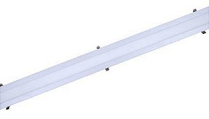 Luminária Plafon LED 36W 15x120 Retangular Embutir Branco Frio 6500k