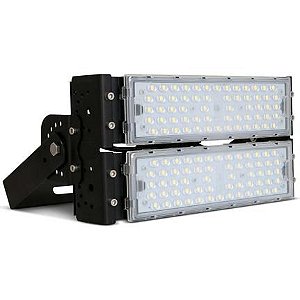 Refletor LED Holofote Modular 100w Branco Frio 6000k IP67