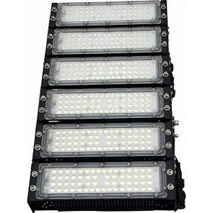 Refletor LED Holofote Modular 300w 4000K Branco Neutro IP67