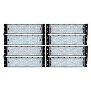 Refletor LED Holofote Modular 400w 4000k Branco Neutro   IP67