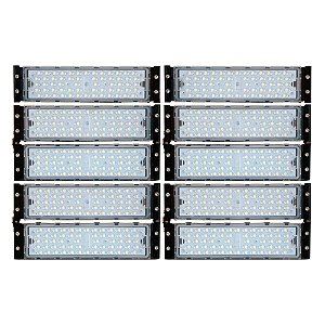 Refletor LED Holofote Modular 500w Branco Neutro 4000k IP67