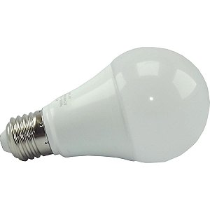 Kit 10 Lâmpadas Super LED 12W Bulbo Bivolt Branco Frio 6000k