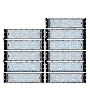 Refletor LED Holofote Modular 550w Branco Quente 3000k  IP67