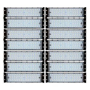 Refletor LED Holofote Modular 700w Branco Neutro 4000k  IP67