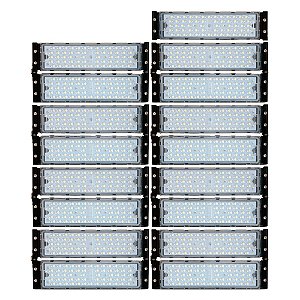 Refletor LED Holofote Modular 850w Branco Quente 3000k  IP67