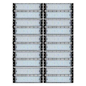 Refletor LED Holofote Modular 1000w Branco Neutro 4000k IP67