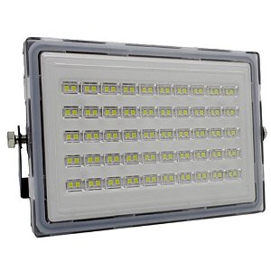 Refletor LED Holofote Modular ABS 100W á Prova D'água Branco Frio 6500K IP67 SOFT