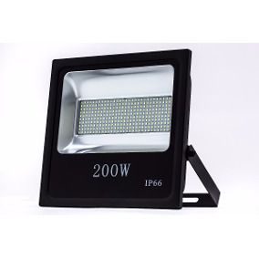 Refletor Holofote LED 200W SMD IP66 A prova D'Água Branco Frio 6000k