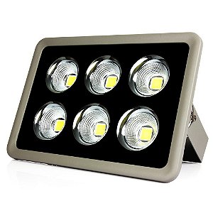 Refletor Holofote LED 300W Cob IP66 Branco Frio - Multifocal