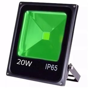 Refletor Holofote LED Cob 20W IP65/IP66 A prova D'Água Verde
