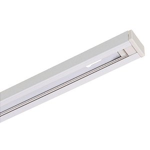 Trilho Eletrificado para Spot LED 1 metro Bivolt Branco