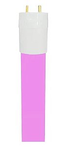 Lâmpada Tubular 18W 120cm LED Ho T8 Bivolt Rosa