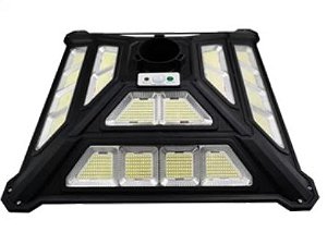 Luminaria Para Poste Quadrada UFO Solar LED 1000W LED Branco Frio 6000k