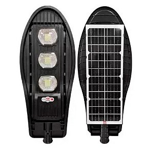 Luminária Publica Petala Solar LED 150W Para Poste De Rua Cob Branco Frio 6000k