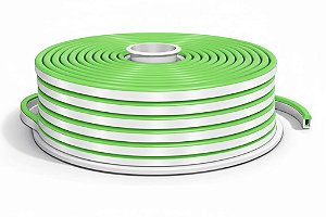 Fita LED 50 Metros 12v Mangueira Flexível Neon Verde
