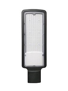 Luminária Publica LED 150W Para Poste SMD Slim Com Relê Fotocélula Embutido IP67 Branco Frio 6000k