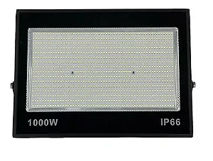 Kit 5 Mini Refletor Holofote LED SMD 1000W Branco Frio IP65/IP66