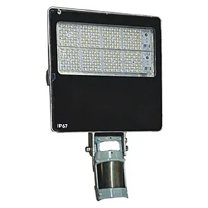 Luminária Pública LED 100W Inmetro Com Base para Relê IP67 165 L/W 3 Pinos Anti-surto 5 Anos de Garantia