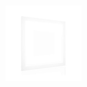 Luminária Plafon Slim LED 50W 60x60 Quadrado Embutir Branco
