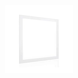 Luminária Plafon Slim LED 40W 40x40 Quadrado Embutir Branco