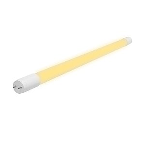 KIT 5 Lâmpada Tubular 18W 120cm LED Ho T8 Bivolt Branco Quente 3000k