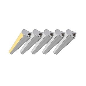 KIT 5 Lâmpada LED Tubular T5 20w 120m c/ Calha - Branco Quente