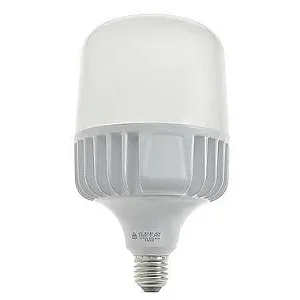 KIT 5 Lâmpada Super LED 40W Bulbo Bivolt Branco Frio 6000k