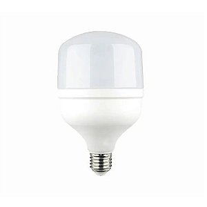 KIT 5 Lâmpada Super LED 50W Bulbo Bivolt Branco Frio 6000k