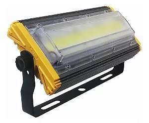 Refletor LED Modular Linear 50W IP67 COB Branco Frio 6500k