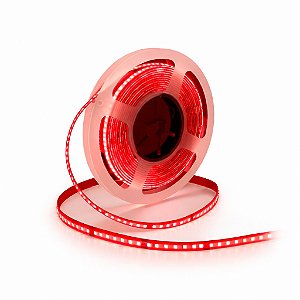 Fita LED 5 Metros 12v Cob 3528 IP20 320 Leds Vermelho