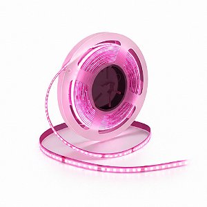 Fita LED 5 Metros 12v Cob 3528 IP20 320 Leds Rosa