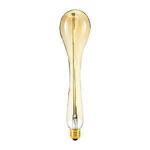 Lâmpada LED 4W Gota Vintage Carbon Filamento Branco Quente 2700k