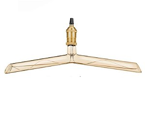 Lâmpada LED 4W Formato Cabide Vintage Carbon Filamento Branco Quente 2200k