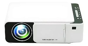 Mini Projetor T5 LED Portátil WiFi Smart HD 1080P
