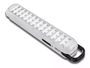 Luminária Lâmpada De Emergência Recarregável Portátil 42 Leds Bivolt