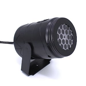 Projetor Led Natal Laser Desenhos Natalinos Fixo IP44 RGB Colorido